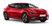 Kia EV6 GT Line Rood Modelfoto schuinvoor