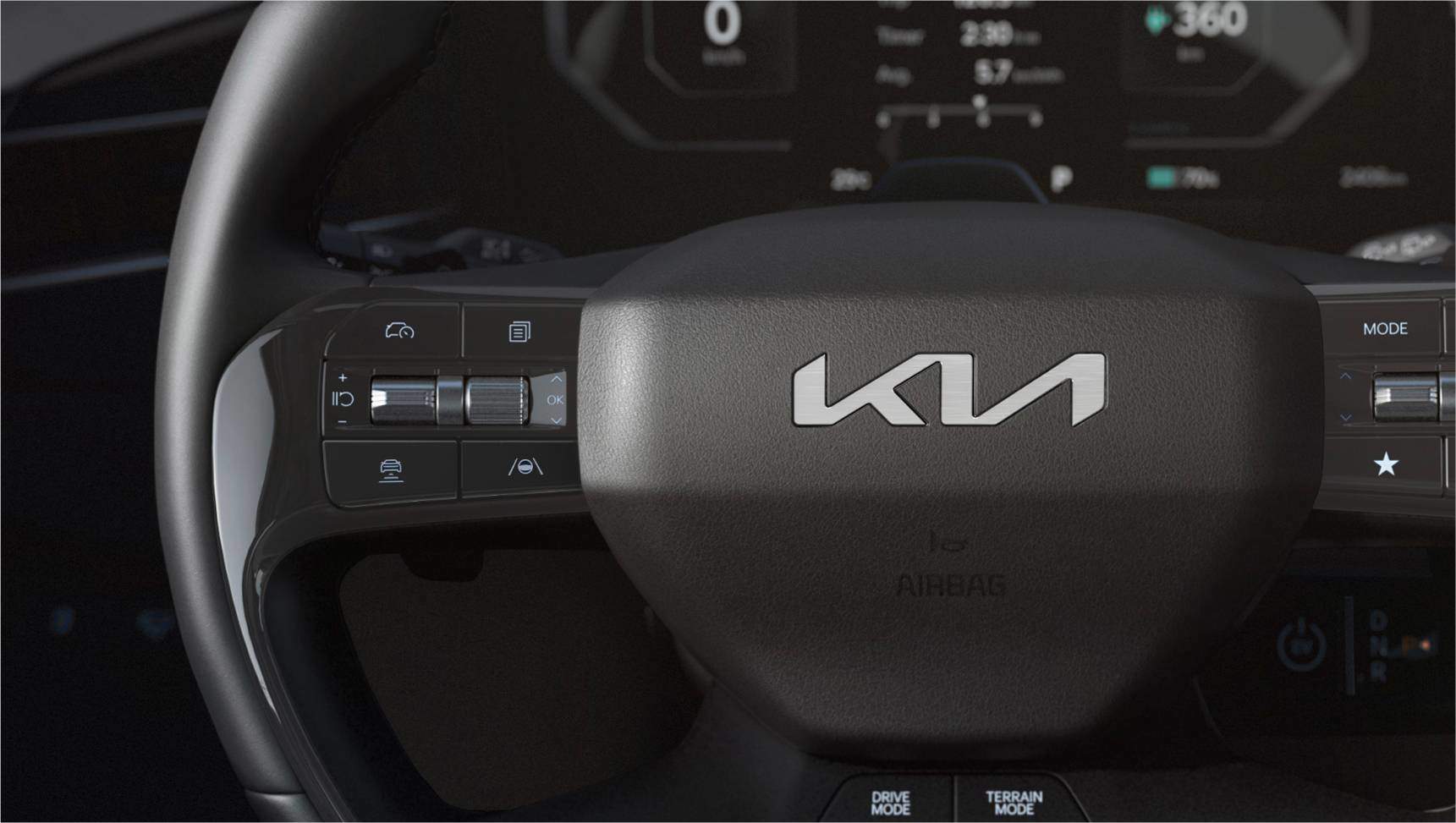 Kia EV9 Interieur Stuur