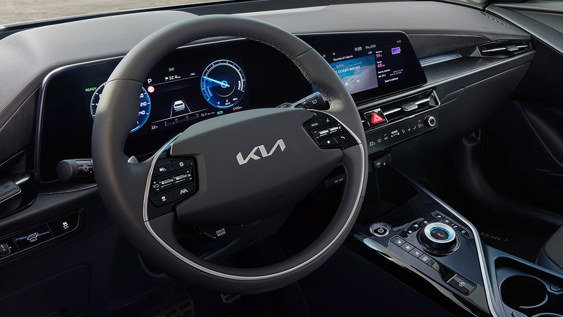 Kia Niro Interieur Stuur En Dubbel Display