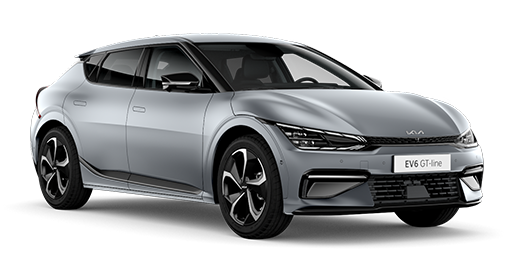 Name Modelfoto EV6 grijs schuin voor zonder achtergrond